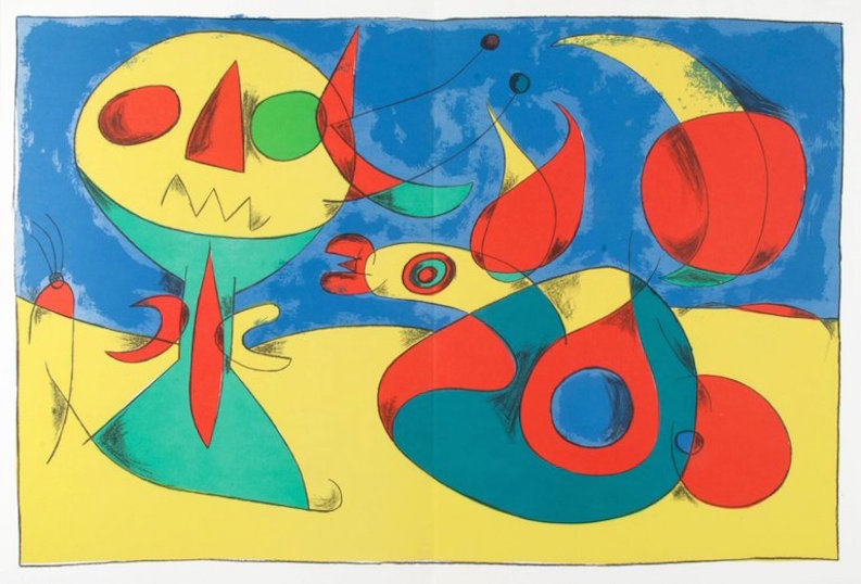 Joan Miró - Zephyr bird