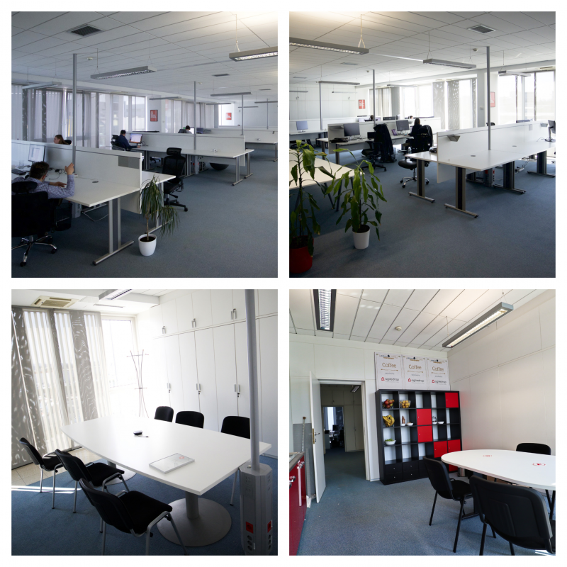 New LJ office - collage of 4 photos