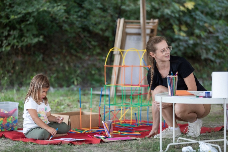 Agiledrop družinski piknik - kotiček za najmlajše